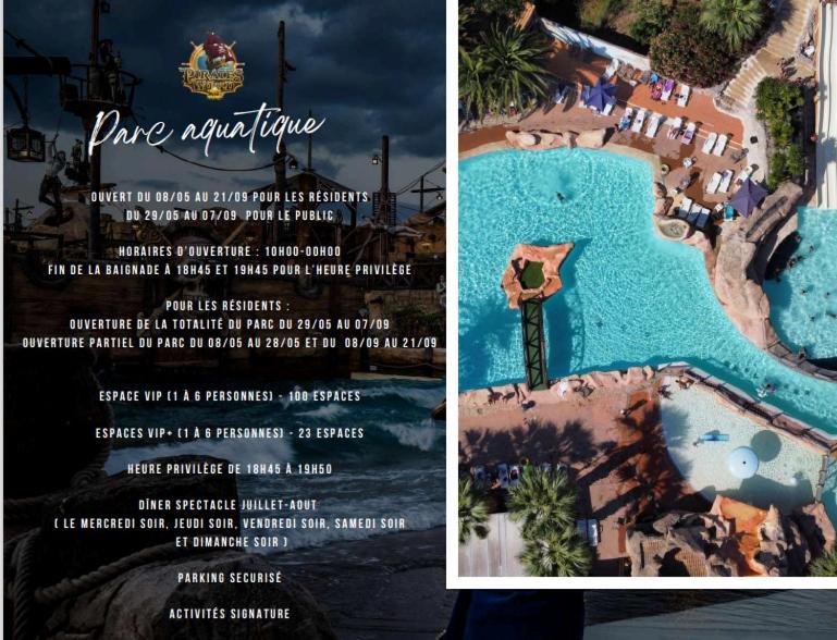 Hotel Pirates World Agde Exterior foto